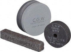 Camel Grinding Wheels - 24 Grit Silicon Carbide Rectangular Dressing Stick - 6 x 1 x 1, Coarse Grade, Vitrified Bond - A1 Tooling