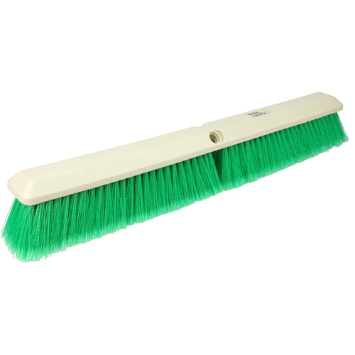 18″ - Green Fine Perma Sweep Broom Without Handle - A1 Tooling