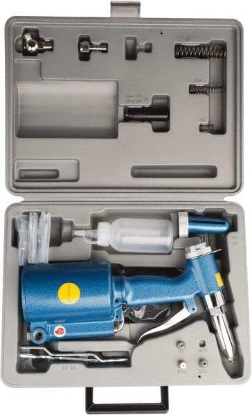 Value Collection - 3/16" Capacity, Air Riveting Hammer - 4 CFM, 9/16" Long Stroke, 1/4" Inlet - A1 Tooling