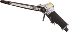 Value Collection - 1/2 x 24 Inch, 20,000 RPM Air Belt Sander - 0.45 Hp, 4 CFM Air Consumption, Rear Exhaust - A1 Tooling