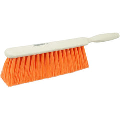 9″ - Orange Synthetic Counter Dusters / Oil / Water Resistant Industrial Hand Brush - A1 Tooling