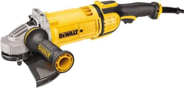 DeWALT - 9" Wheel Diam, 6,500 RPM, Corded Angle & Disc Grinder - 5/8-11 Spindle, 120 Volts - A1 Tooling