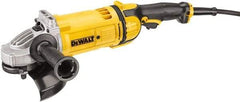 DeWALT - 7" Wheel Diam, 8,500 RPM, Corded Angle & Disc Grinder - 5/8-11 Spindle, 120 Volts - A1 Tooling