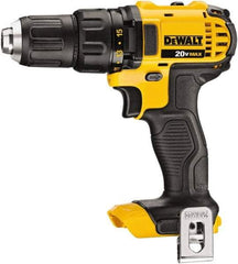 DeWALT - 20 Volt 1/2" Chuck Pistol Grip Handle Cordless Drill - 0-600 & 0-2000 RPM, Keyless Chuck, Reversible, Lithium-Ion Batteries Not Included - A1 Tooling