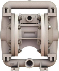 Versa-Matic - 1/2" NPT, Air Operated Diaphragm Pump - PTFE Diaphragm, Stainless Steel Housing - A1 Tooling