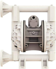 Versa-Matic - 1" NPT, Air Operated Diaphragm Pump - Buna-N Diaphragm, Polypropylene Housing - A1 Tooling