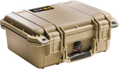 Pelican Products, Inc. - 11-5/8" Wide x 6" High, Clamshell Hard Case - Tan, Polyethylene - A1 Tooling