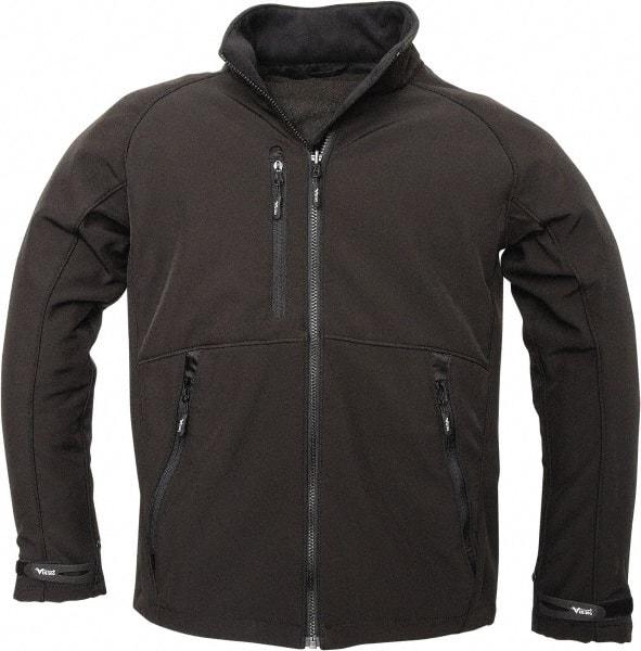 Viking - Size S Cold Weather Jacket - Black, Polyester, Zipper Closure, 37" Chest - A1 Tooling