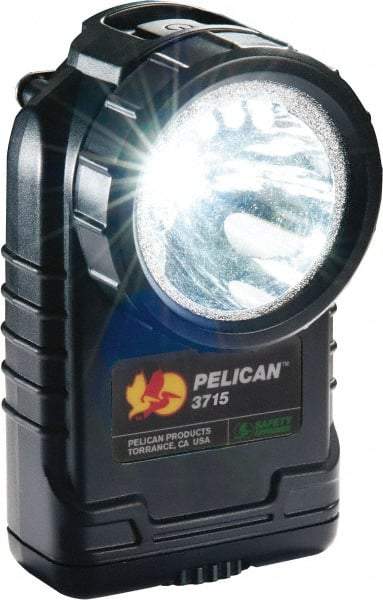 Pelican Products, Inc. - White LED Bulb, 233 Lumens, Right Angle Flashlight - Black Plastic Body, 4 AA Alkaline Batteries Not Included - A1 Tooling