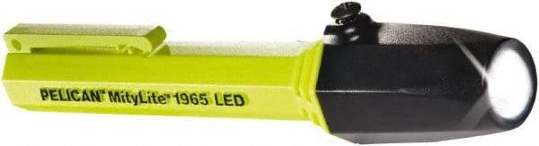 Pelican Products, Inc. - White LED Bulb, 34 Lumens, Industrial/Tactical Flashlight - Yellow Plastic Body, 2 AAA Alkaline Batteries Included - A1 Tooling