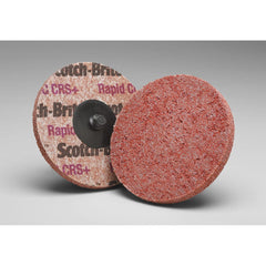 3M - Quick Change Discs; Disc Diameter (Inch): 3 ; Attaching System: Type TR ; Abrasive Type: Non-Woven ; Abrasive Material: Ceramic ; Grade: Coarse/Extra Coarse ; Backing Material: Non-Woven - Exact Industrial Supply