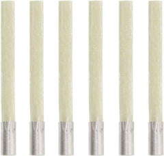 Value Collection - Glass Fiber Scratch Brush Tip Refill - 4-45/64" Brush Length, 4-45/64" OAL, 1-13/64" Trim Length - A1 Tooling