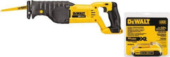 DeWALT - 20V, 0 to 3,000 SPM, Cordless Reciprocating Saw - 1-1/8" Stroke Length, Lithium-Ion Batteries Included - A1 Tooling