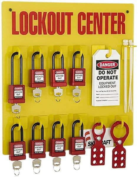 Ability One - Equipped Lockout Device & Tag Station - A1 Tooling