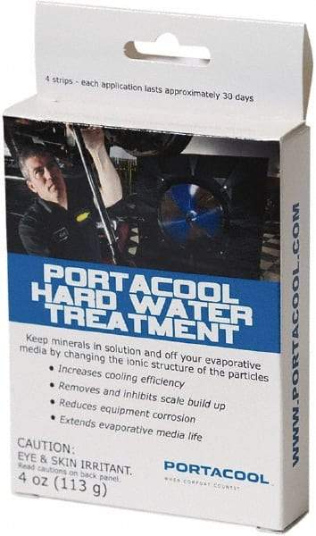 PortaCool - 4 x30 Day, Evaporative Cooler Mineral Treatment - 5-1/2" Long x 3/4" Wide x 3-3/4" High, For Use with All Portacool Units - A1 Tooling