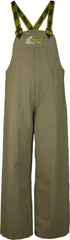 Viking - Size L, Green, Chemical, Rain, Wind Resistant Bib Overall - 1 Pocket - A1 Tooling