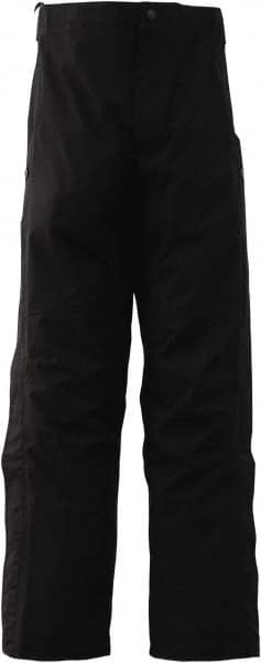 Viking - Size 2XL, Black, Rain, Wind Resistant Pants - 3 Pockets - A1 Tooling