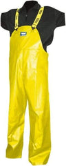 Viking - Size XL, Yellow, Chemical, Rain, Wind Resistant Bib Overall - No Pockets - A1 Tooling