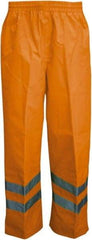 Viking - Size S, High Visibility Orange, Rain, Wind Resistant Pants - No Pockets - A1 Tooling