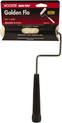 Wooster Brush - 11" Long, 3/8" Nap, Mini Knit - 6-1/2" Wide, Steel Frame, Includes Roller Cover & Frame - A1 Tooling