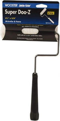 Wooster Brush - 11" Long, 3/8" Nap, Mini Woven - 6-1/2" Wide, Steel Frame, Includes Roller Cover & Frame - A1 Tooling