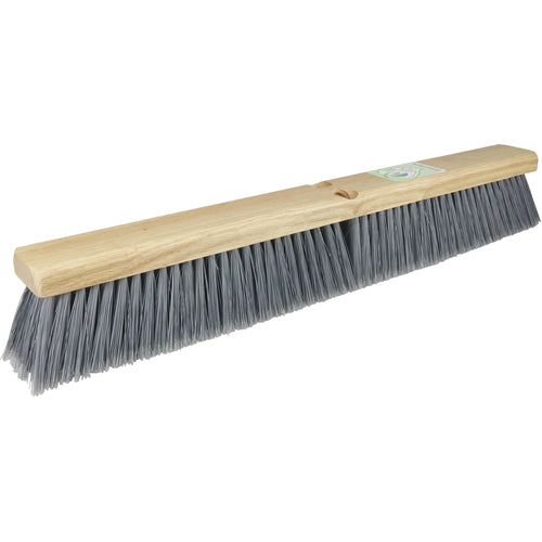 24″ Green Works Sweep, Fine Grey Fill with Rubberwood Block - A1 Tooling