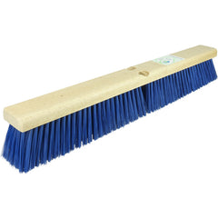 24″ Green Works Sweep, Medium Blue Fill with Rubberwood Block - A1 Tooling