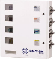 Synergy Management - Medical Vending Machines & Dispensers; Height (Inch): 21 ; Width (Inch): 20 ; Depth (Inch): 1 ; Number of Shelves: 4 ; Door Type: Manual Closing ; Shelf Type: Adjustable - A1 Tooling