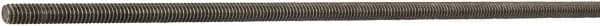 Made in USA - 1-8 UNC (Coarse), 10' Long, Medium Carbon Steel General Purpose Threaded Rod - Uncoated, Right Hand Thread - A1 Tooling