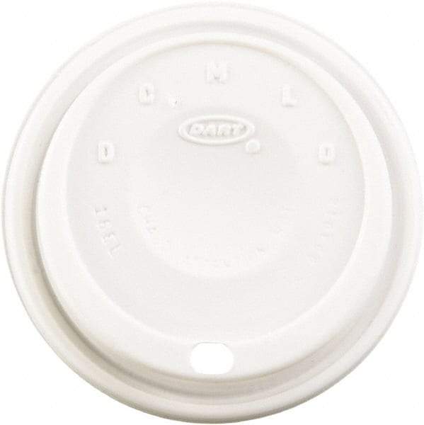 DART - Cappuccino Dome Sipper Lids, Fits 12-24 oz Cups, 1000/Carton - White - A1 Tooling