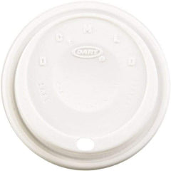 DART - Cappuccino Dome Sipper Lids, Fits 12-24 oz Cups, 1000/Carton - White - A1 Tooling