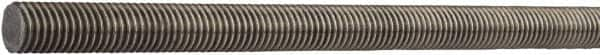 Value Collection - 1-1/2-12 UNF (Fine), 6' Long, Alloy Steel General Purpose Threaded Rod - Uncoated, Right Hand Thread - A1 Tooling