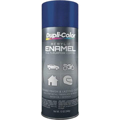 Dupli-Color - Royal Blue, Gloss, Acrylic Enamel Spray Paint - 12 to 14 Sq Ft per Can, 12 oz Container - A1 Tooling