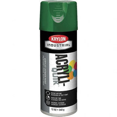 Krylon - Emerald Green, 12 oz Net Fill, Gloss, Aerosol Spray Paint - 15 to 20 Sq Ft per Can, 16 oz Container - A1 Tooling