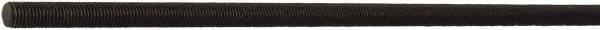 Value Collection - 1-8 UNC (Coarse), 3' Long, Alloy Steel General Purpose Threaded Rod - Black Oxide Finish, Right Hand Thread - A1 Tooling