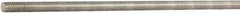 Made in USA - 5/8-11 UNC (Coarse), 6' Long, Aluminum General Purpose Threaded Rod - Uncoated, Right Hand Thread - A1 Tooling