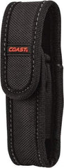 Coast Cutlery - Nylon/Polyester Handheld Flashlight (General Purpose & Industrial) Flashlight Sheath - Black, Compatible with Coast Batteries - A1 Tooling