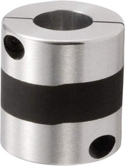 NBK - 24 to 25mm Bore, Servo Motor Flexible Coupling - 56mm OD, 60mm OAL, Aluminum Alloy, Clamp Style - A1 Tooling