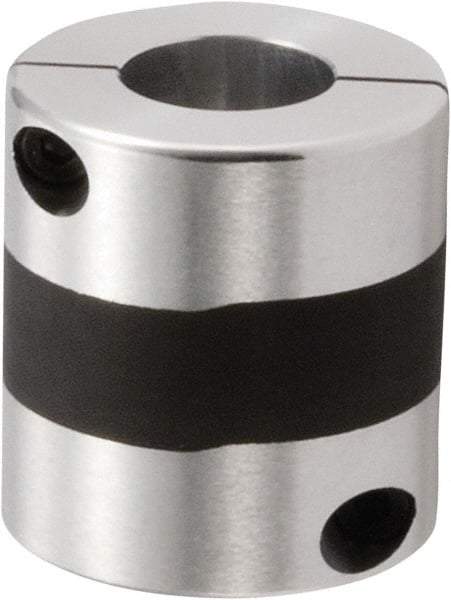 NBK - 8 to 11mm Bore, Servo Motor Flexible Coupling - 25mm OD, 32mm OAL, Aluminum Alloy, Clamp Style - A1 Tooling