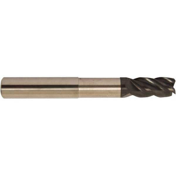 Accupro - 5/8" Diam 4 Flute Solid Carbide 0.03" Corner Radius End Mill - A1 Tooling