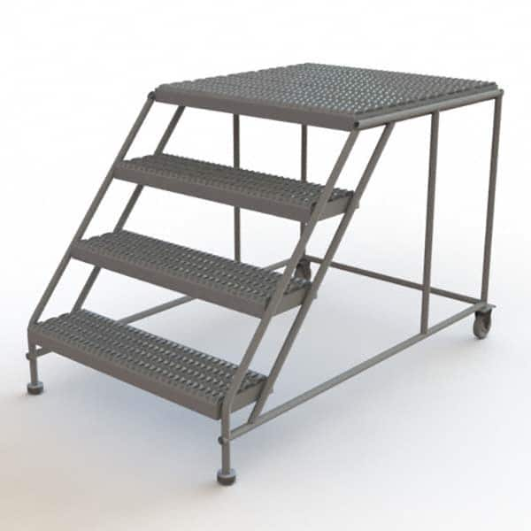 TRI-ARC - Rolling & Wall Mounted Ladders & Platforms Type: Rolling Work Platform Style: Steel Work Platform - A1 Tooling