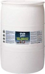 Simple Green - 55 Gal Drum Cleaner/Degreaser - Liquid, Alkaline, Unscented - A1 Tooling