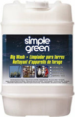 Simple Green - 5 Gal Bucket Cleaner/Degreaser - Liquid, Alkaline, Unscented - A1 Tooling