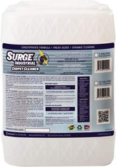 Surge Industrial - 5 Gal Container Carpet Cleaner - Light Citrus Scent, Use on Carpet & Upholstery - A1 Tooling