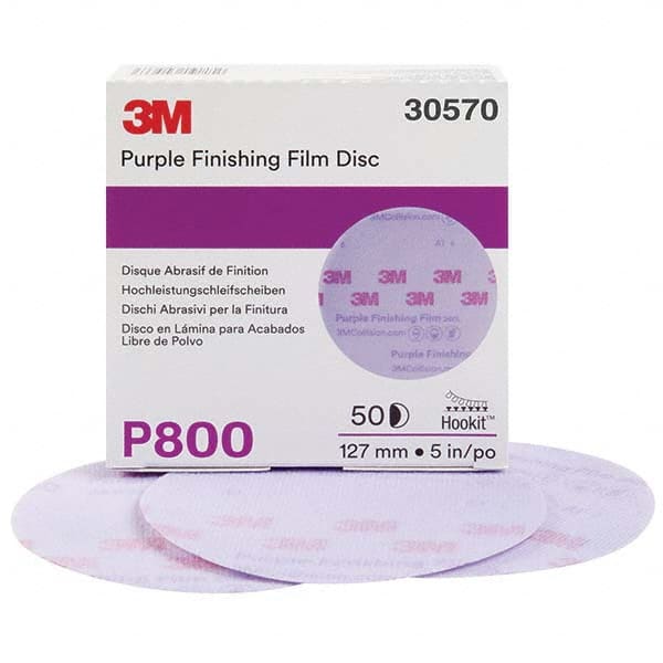 3M - Hook & Loop Discs Abrasive Type: Film Disc Disc Diameter (Inch): 5 - A1 Tooling