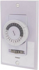 TORK nsi - 30 min Indoor Analog Spring-wound Mechanical Timer - 24 On/Off per wk, 125 VAC, 60 Hz, 2,500 Watts, 48 Modes - A1 Tooling