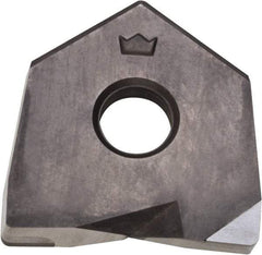 Millstar - BDS0375 Grade CM10 CBN Milling Insert - Uncoated, 0.1" Thick, 3/8" Inscribed Circle, 1/16" Corner Radius - A1 Tooling