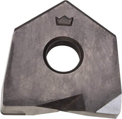 Millstar - BDS25 Grade CM10 PCD Milling Insert - Uncoated, 0.16" Thick, 25mm Inscribed Circle, 2mm Corner Radius - A1 Tooling