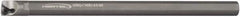 Hertel - 0.438" Min Bore Diam, 5" OAL, 3/8" Shank Diam, HBBQ Indexable Boring Bar - 1-1/2" Max Bore Depth, TPC.. Insert, Screw Holding Method - A1 Tooling