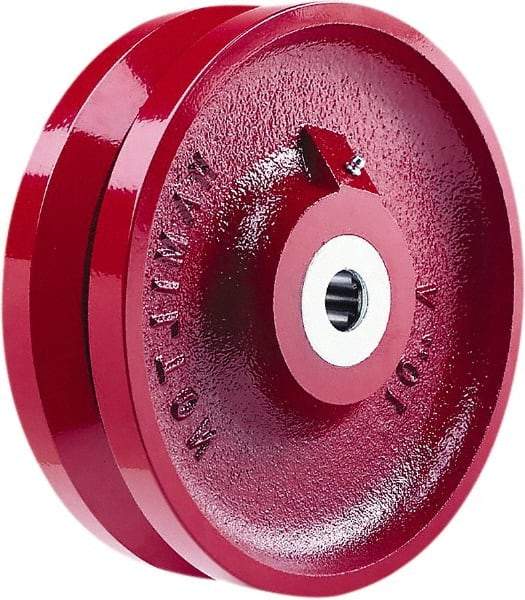 Hamilton - 10 Inch Diameter x 3 Inch Wide, Cast Iron Caster Wheel - 3,000 Lb. Capacity, 3-1/4 Inch Hub Length, 1-1/4 Inch Axle Diameter, Tapered Roller Bearing - A1 Tooling